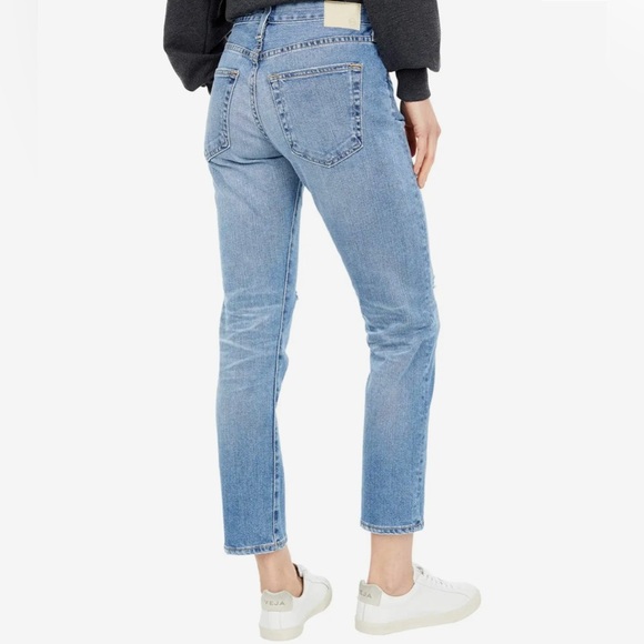 Adriano Goldschmied Ex Boyfriend Slouchy Slim Jeans 27 22 Years Landmark Classic - Picture 2 of 14